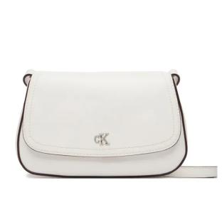 Bolso bandolera blanco para mujer Calvin Klein Jeans Flap Camera ver 0