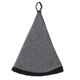 Paño de cocina negro/blanco 60 cm ver 0