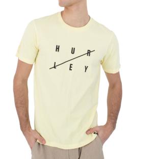 Hurley Men's Yellow T-Shirt MTSEU00013 Photo of the Espace des Marques %store% store - view of %key%
