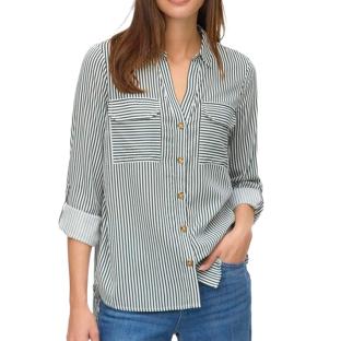 Vero Moda Bumpy Women's Green/White Shirt Photo of the Espace des Marques %store% store - view of %key%
