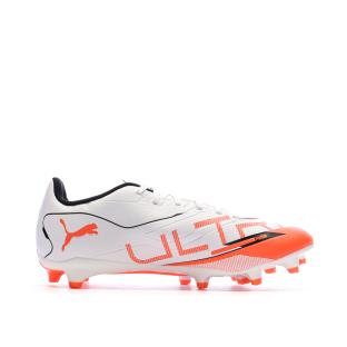 Chaussures de Foot Blanc/Orange Homme Puma Ultra 5 Play FG/AG vue 0