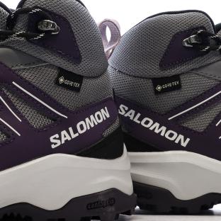 Chaussures de randonnées Grises/Noires Femme Salomon Thundercross vue 0