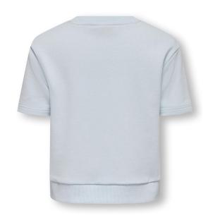 T-Shirt Bleu Fille Kids ONLY Kmgsolina vue 0