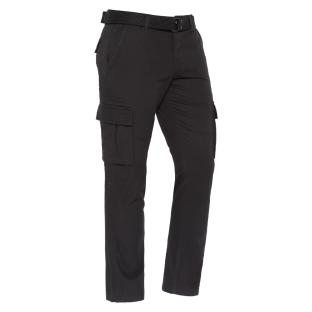 Pantalon Cargo Noir Homme Schott TRASSAULT vue 0