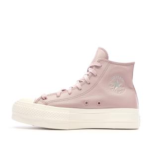 Women's Pink Sneakers Converse Chuck Taylor All Star Lift A07130C Photo of the Espace des Marques %store% store - view of %key%