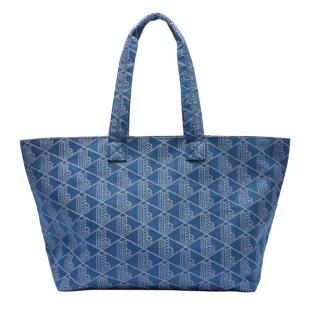 Sac Cabas Bleu Femme Lacoste XL Summer vue 0