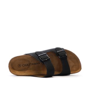 Sandales Noires Femme Chattawak Orphée vue 0
