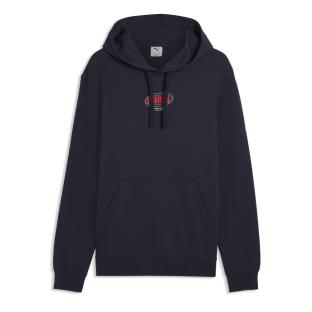 Sweat Marine/Rouge Homme Puma Ess Logo vue 0