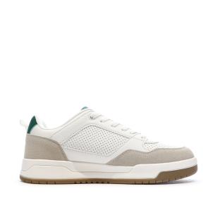 Baskets Blanches/Beiges/Vert Homme Kappa Logo Manis vue 0