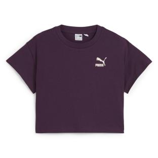 Plum T-shirt Girl Puma Better Classics Photo of the Espace des Marques %store% store - view of %key%