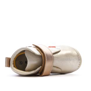 Bottines Dorées Bébé Kickers Sabio vue 0
