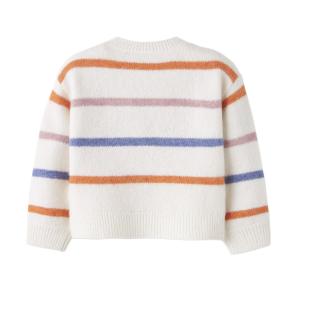 Girls' white jumper Name it Olenska Photo of the Espace des Marques %store% store - view of %key%