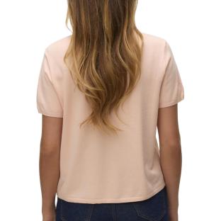 Vero Moda Lenny Women’s Pink Polo Shirt Photo of the Espace des Marques %store% store - view of %key%