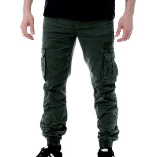 Cargohose Dunkelgrün Herren Paname Brothers Carlos Ansicht 0