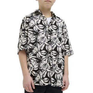 Jack &amp; Jones Joshua Black Boy's Shirt Photo of the Espace des Marques %store% store - view of %key%