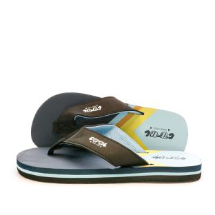 Tongs Noire/Bleu Garçon Cool Shoe Zinc vue 0