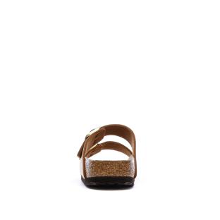 Sandales Brun clair Mixte Birkenstock Arizona vue 0