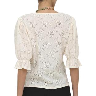 Blouse Écru Femme JDY Jakobe 2/4 vue 0
