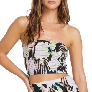 Schwarzes Stirnband mit Blumen für Frauen Billabong Keep It Simple Ansicht 0
