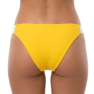 Badeanzug Gelb Frau Strümpfe Les Antillaises Le Madinina Ansicht 0