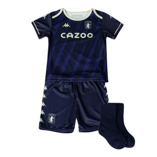 Aston Villa Mini Kit Marine foot Marine Kappa Kombat vue 0