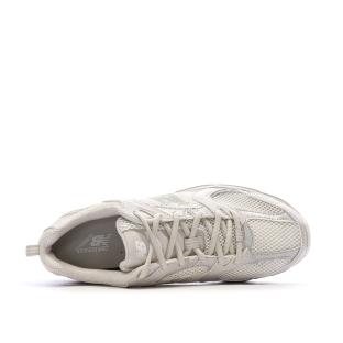New Balance 530 Baskets Ecru Mixte vue 0