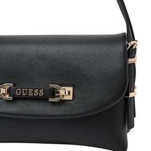 Sac à Bandoulière Noir Femme Guess Lefia vue 0