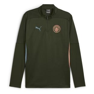 Manchester City Training Sweat Green Men's Puma 24/25 Photo of the Espace des Marques %store% store - view of %key%