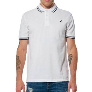 Polo Blanc Homme Kaporal Rayoc vue 0