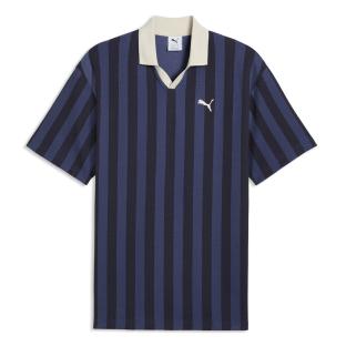 Polo Marine/Noir Homme Puma Class Relaxed vue 0