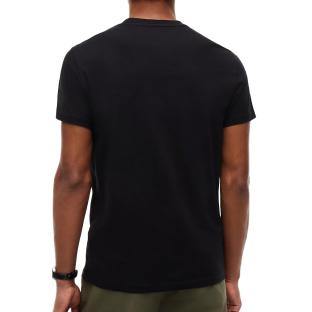 Tommy Hilfiger Signature C Men’s Black T-shirt Photo of the Espace des Marques %store% store - view of %key%