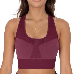 Sujetador sin costuras Odlo rojo para mujer ver 0