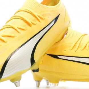 Chaussures de foot Jaunes Homme Puma Ultra Ultimate MxSG vue 0
