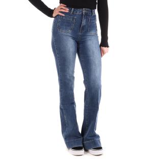 Jean Loose Bleu Femme Monday Premium 800 vue 0