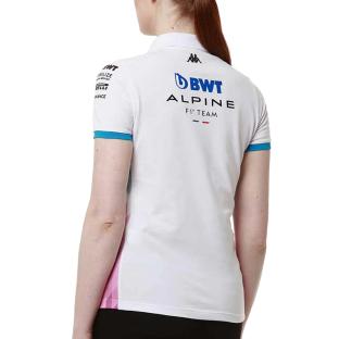 Maillot Blanc/Bleu Femme Kappa Adraw Alpine F1 321U87W vue 0