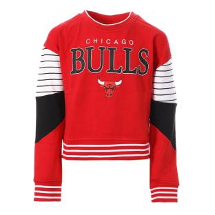 Sudadera roja de chica NBA Chicago Bulls Cheer ver 0