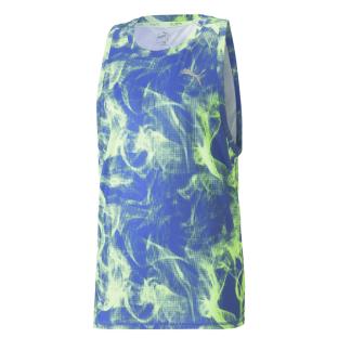 Débardeur Bleu/Vert Homme Puma Run Favorite vue 0