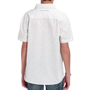 Boy's White Teddy Smith Hook Shirt Photo of the Espace des Marques %store% store - view of %key%
