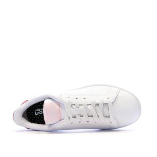 Adidas Advantages White/Pink Girl's Sneakers Photo of the Espace des Marques %store% store - view of %key%