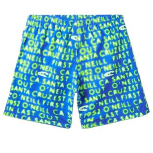 Short de bain Bleu/Vert Garçon O'Neill Calis vue 0