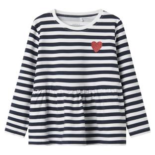 Blusa blanca/azulada para niña Name it Fliona ver 0