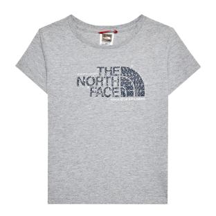 T-shirt Gris Garçon The North Face Graphic 1 vue 0