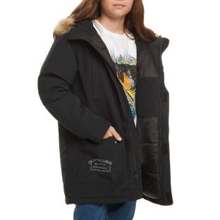 Parka Noir Garçon Quiksilver Gum Heavy vue 0