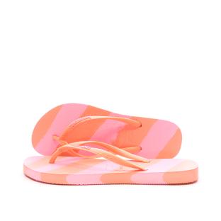 Tongs Rose/Orange Femme Havaianas Infrad vue 0