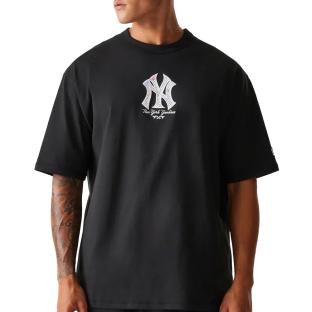 T-Shirt Noir Homme New Era Mlb vue 0