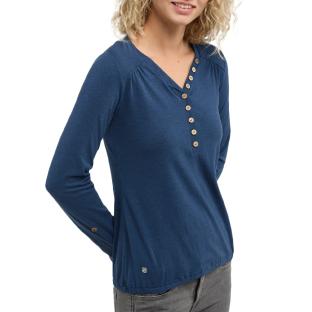 Langarmshirt Marine Damen Ragwear Pinchi Ansicht 0