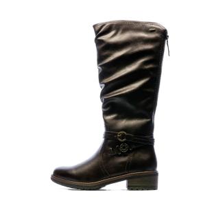 Bottes Marron Femme Relife Jarkot vue 0