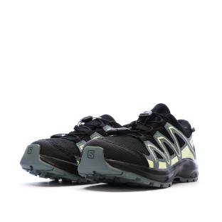 Chaussures de randonnés Noires/Jaunes Homme Salomon Piccolo vue 0