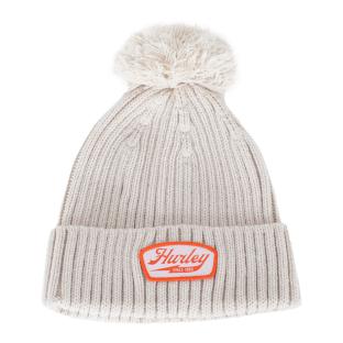 Men's Beige Beanie Hurley Static Photo of the Espace des Marques %store% store - view of %key%