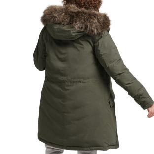 Parka Kaki Femme Superdry Vintage Down Everest vue 0
